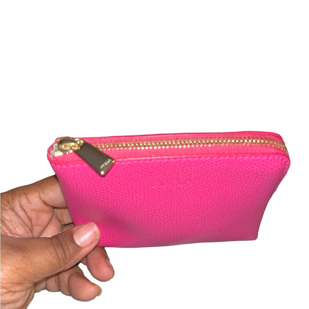 Pink, FURLA Leather Coin wallet - Picture 7 of 8